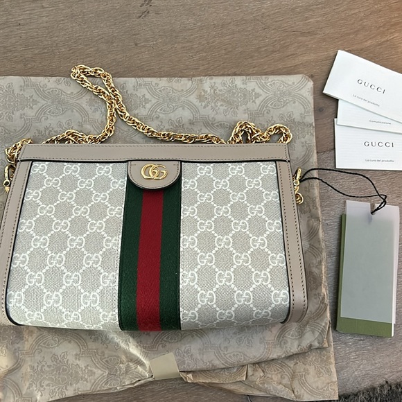 Authentic Gucci Ophidia Small Shoulder Bag - Picture 7 of 10